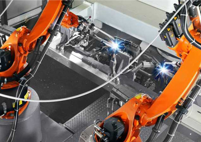 庫卡機器人工作